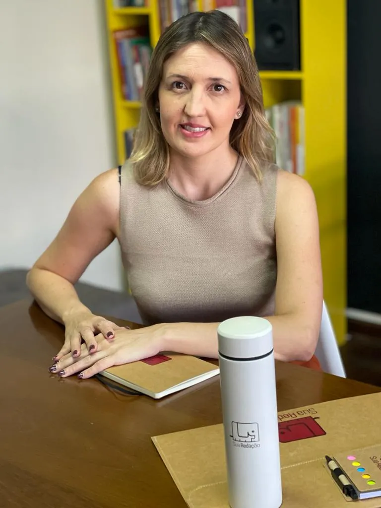 Luciana Rugoni, diretora pedagógica do Sua Redação